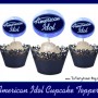 FREE Printable American Idol Cupcake Toppers