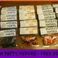 Fun Halloween Party Favors with FREE Printable Labels