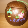 Personalized Coconut Cup Birthday Party Favors
