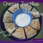 Cheese Quesadillas make a Perfect Party Snack