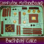 How to make a Computer Motherboard Birthday Cake