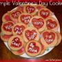 Easy Simple Valentine’s Day Cookies
