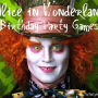 Alice in Wonderland Birthday Party Game Ideas