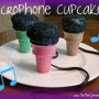 Microphone Cupcakes – Sing and Eat