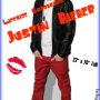 Lifesize Justin Bieber Cardboard Cutout