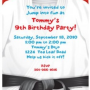 Personalized Karate Party Invitations