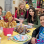 Make a Waffle Bouquet like the one iCarly received on her Birthday