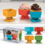Robot Cupcake Molds called Yumbots