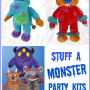 Stuff a Plush Monster Party Activity