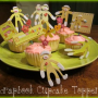 How to Make Cupcake Toppers using Scrapbooking Supplies