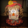 Cereal Box Scarecrow Craft makes a great Fall Table Centerpiece