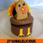 27 Gobblelicious Turkey Cupcake Ideas