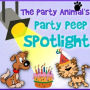 Party Peep Spotlight with Spaceships and Laser Beams