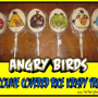 Angry Birds Chocolate Covered Rice Krispy Treat Party Favors
