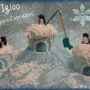 How to Make Icy Igloo Penguin Cupcakes using Roundabouts Cupcake Sleeves