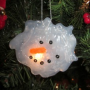 Quick and EASY Melted Snowman Ornament Craft