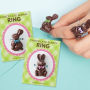 Chocolate Easter Bunny Rings