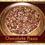 How to Make a Chocolate Pizza