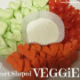 Heart Shaped Veggies for Valentine’s Day