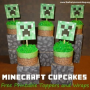 FREE Printable Minecraft Cupcake Toppers and Wrappers