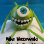 Monsters, Inc Mike Wazowski Apple Snack Tutorial