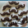 Chocolate Sugar Cookie Mustaches