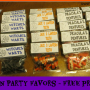 Fun Halloween Party Favors with FREE Printable Labels