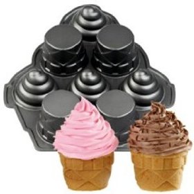 Multi Cavity Ice Cream Cone Pan