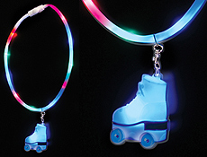 Rollerskate Glow Necklace