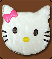 Hello Kitty Chocolate Covered Rice Krispy Treat