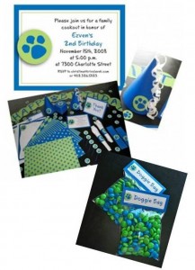 Paw Print Party Package