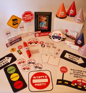 Printable Car Truck Party