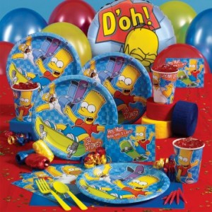 Simpsons Deluxe Party Pack