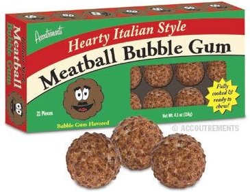 meatball gum balls