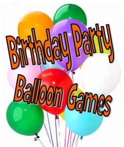 Birthday Party Balloons Games