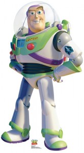 Buzz Lightyear cardboard stand up