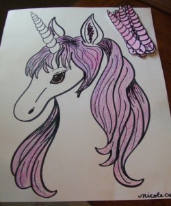 pin the horn on the unicorn game