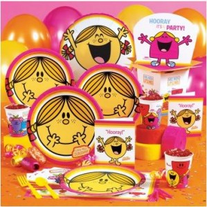 Mr Men and little Miss party supplies