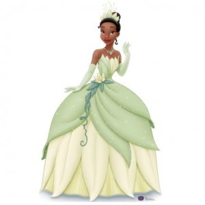 princess tiana cardboard stand up