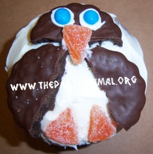 penguin cupcakes
