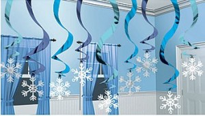 winter party decorations