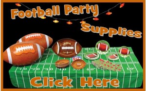 football party supplies