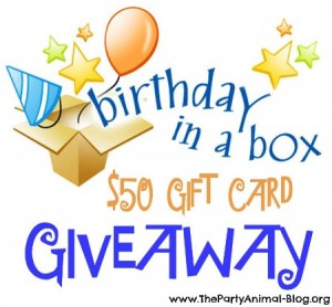 Birthday in a Box Giveaway