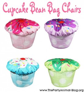 Cupcake Bean Bag Chairs