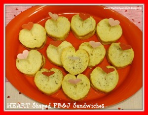 Heart Shaped Sandwiches