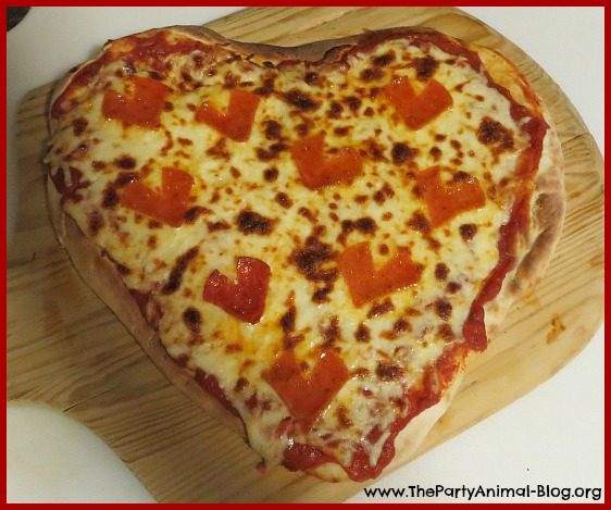 Pepperoni Heart Pizza 1