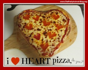 Pepperoni Heart Pizza