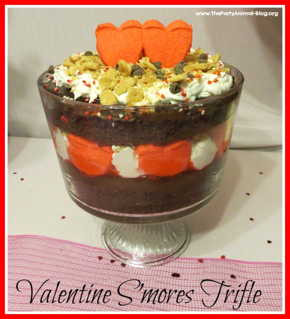 Valentine Smores Trifle