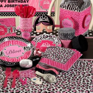 Diva Zebra Print Party