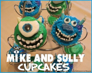 Mike and Sully Cupcakes 2